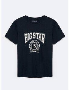 BIGSTAR BIG STAR Chlapčenské tričko bavlnené s potlačou modré HOLGER 403 164