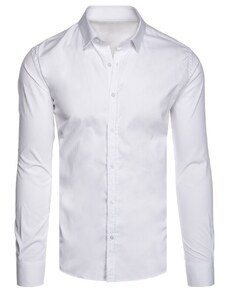 Dstreet Základná biela košeľa v elegantnom štýle