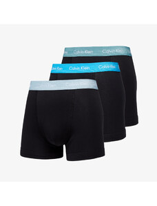 Boxerky Calvin Klein Cotton Stretch Classic Fit Trunks 3-Pack Black
