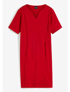 bonprix Džersejové šaty, farba červená, rozm. 48/50