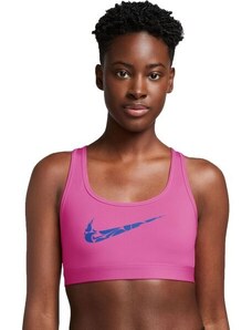Nike SWOOSH Dámska športová podprsenka, ružová, veľkosť S