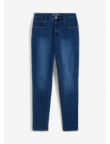 bonprix Mom-strečové džínsy, farba modrá