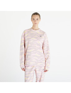 adidas Performance Dámska mikina adidas x Stella McCartney Sweatshirt New Rose/ Yellow/ True Pink