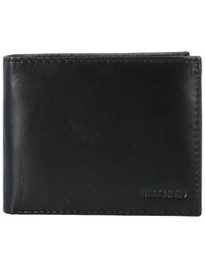 Pánska kožená peňaženka čierna - Bellugio Franko čierna