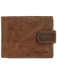 Pánska kožená peňaženka svetlohnedá - Bellugio Santiago hnedá