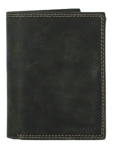 Pánska kožená peňaženka čierna - Bellugio Heliodor čierna