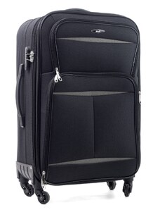 Cestovní kufr RGL 805 černý/šedý - XXL
