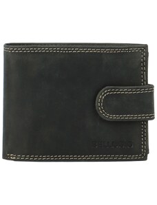 Pánska kožená peňaženka čierna - Bellugio Lokys čierna