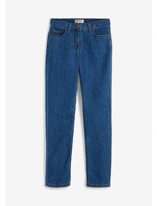 bonprix Komfortné strečové džínsy, STRAIGHT, farba modrá, rozm. 36