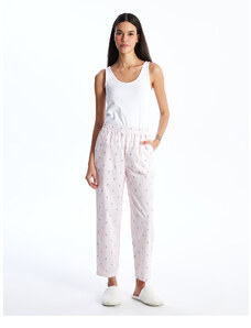 LC Waikiki Vzorované dámske pyžamové nohavičky s elastickým pásom