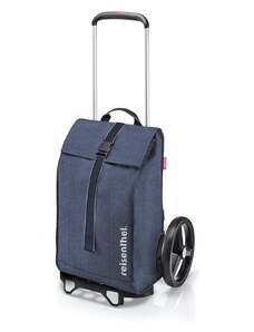 Nákupná taška na kolieskach Reisenthel Citycruiser Herringbone dark blue