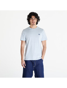 Pánske tričko FRED PERRY Crew Neck T-Shirt Lgice/ Midnight Blue