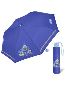 Scout BLUE POLICE - chlapčenský skladací dáždnik