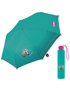 Scout SUMMER GREEN - dievčenský skladací dáždnik