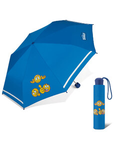Scout EMOJI BLUE - chlapčenský skladací dáždnik