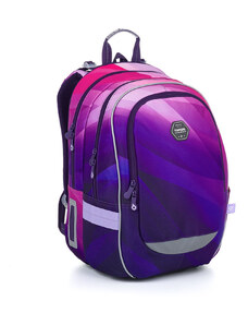 TOPGAL - školské tašky, batohy a sety TOPGAL - CODA24007-školský batoh - fialová dúha vedomostí - školská taška plná farebnej múdrosti