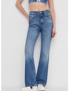 Rifle Calvin Klein Jeans dámske,vysoký pás,J20J222454