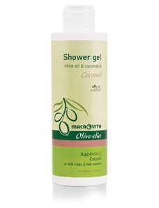 Olive.Elia - Macrovita Macrovita Olive-Elia Shower gel coconut - Sprchovací gél s kokosom 200 ml