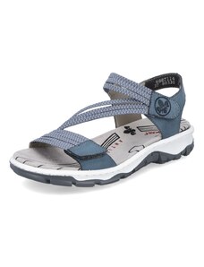 Dámske sandále RIEKER 68871-14 modrá S4
