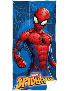 Carbotex Bavlnená plážová osuška Spiderman - MARVEL - 100% bavlna - 70 x 140 cm