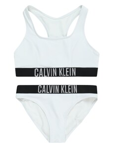 Calvin Klein Swimwear Bikiny čierna / biela