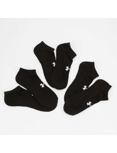 Pánske ponožky Under Armour 3Pack Core No Show Socks černé