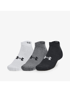 Pánske ponožky Under Armour Core Low Cut Socks 3-Pack Black