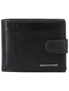 Pánska kožená peňaženka čierna - Bellugio Evront čierna