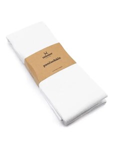 Tatrasvit EGIFA detské hladké elastické pančušky s vysokým (98%) podielom bavlny biela