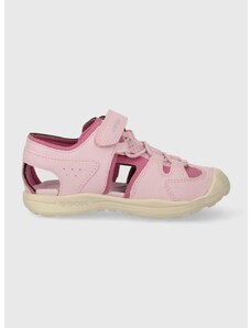 Detské sandále Geox VANIETT ružová farba
