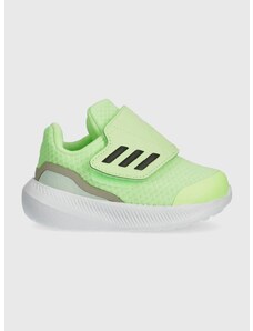 Detské tenisky adidas RUNFALCON 3.0 AC I zelená farba