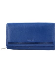 Dámska kožená peňaženka modrá - Bellugio Ermína modrá
