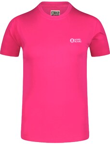Nordblanc Ružové dámske bavlnené tričko EXPLORATION