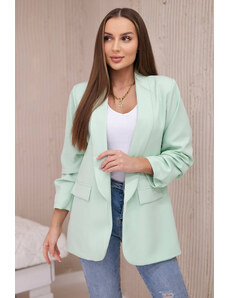 Kesi Elegant blazer with lapels light mint