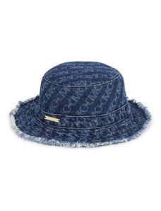 Džínsový klobúk Michael Kors bavlnený