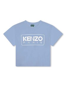 Detské bavlnené tričko Kenzo Kids s potlačou
