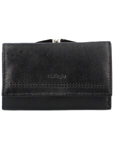 Dámska kožená peňaženka čierna - Bellugio Xagnana čierna