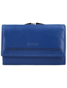 Dámska kožená peňaženka modrá - Bellugio Xagnana modrá