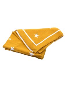 Orient House Detská deka Hviezdičky žltá