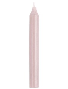 IB LAURSEN Vysoká sviečka Rustic Light Pink 18 cm