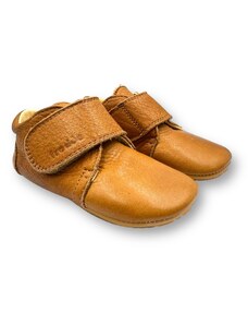 Detské barefoot topánky FRODDO PREWALKERS NEW CLASSIC COGNAC