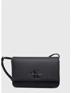 Kabelka Calvin Klein Jeans čierna farba, K60K611965