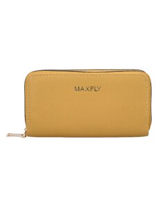 Dámska veľká peňaženka žltá - MaxFly Irsena žltá