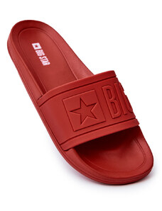 Big Star Shoes Pánske šľapky Big Star - červené