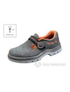 Tmavosivé sandále Bata Industrials Riga XW U MLI-B22B3