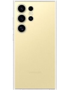 Originál Silikónový kryt pre Samsung Galaxy S24 Ultra, Transparentný