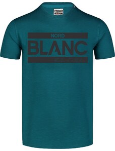 Nordblanc Zelené pánske bavlnené tričko BLANC