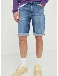 Rifľové krátke nohavice Calvin Klein Jeans pánske,J30J324874