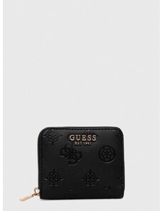 Peňaženka Guess JENA dámsky, čierna farba, SWPG92 20370