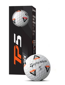 TaylorMade TP5 pix Golf Balls 2021 (3pcs) white